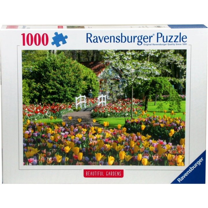 Ravensburger Keukenhofin puutarhat 1000p - (12000851) ryhmässä LELUT, TUOTTEET LAPSILLE JA VAUVOILLE / Leikkikalut, Askartelu &Pelit / Palapelit @ TP E-commerce Nordic AB (C86304)