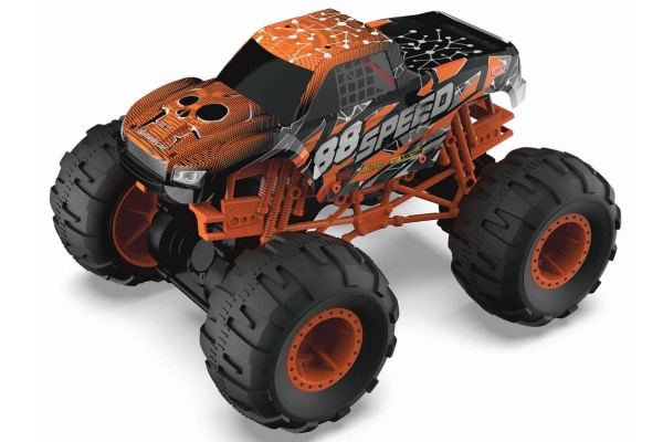 TEC-TOY Speed Monster R/C 1:12, 2,4G 7,4V, gyro ja ääni - Oranssi (471259) ryhmässä LELUT, TUOTTEET LAPSILLE JA VAUVOILLE / Radio-ohjattava / Radio-ohjattavat autot @ TP E-commerce Nordic AB (C86308)