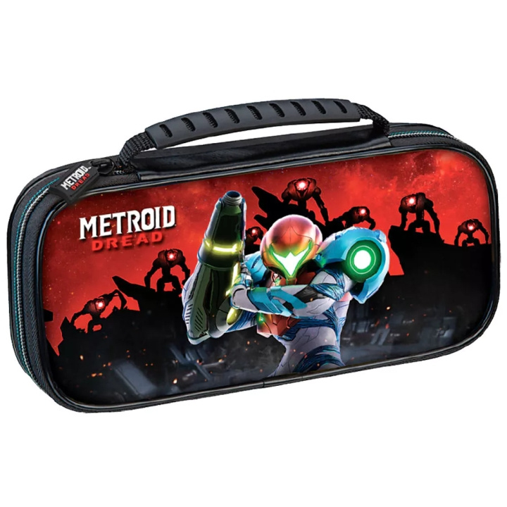 NACON Big Ben Nintendo Switch virallinen matkalaukku Metroid Dread ryhmässä KODINELEKTRONIIKKA / Pelikonsolit & Tarvikkeet / Nintendo Switch @ TP E-commerce Nordic AB (C86320)