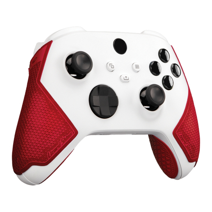 LIZARD SKINS DSP-ohjaimen kahva Xbox Series X:lle - Crimson-punainen ryhmässä KODINELEKTRONIIKKA / Pelikonsolit & Tarvikkeet / Xbox Series X @ TP E-commerce Nordic AB (C86386)