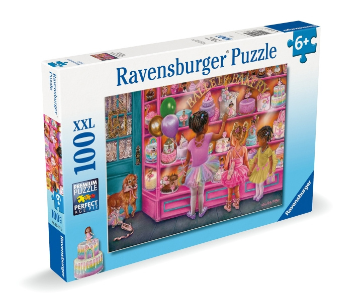 Ravensburger Palapeli Ballet Bakery 100p (10113417) ryhmässä LELUT, TUOTTEET LAPSILLE JA VAUVOILLE / Leikkikalut, Askartelu &Pelit / Palapelit @ TP E-commerce Nordic AB (C86396)