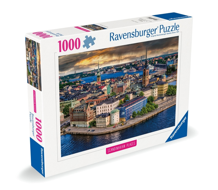 Ravensburger Puzzle Skandinaavinen Tukholma Ruotsi 1000p (12000114) ryhmässä LELUT, TUOTTEET LAPSILLE JA VAUVOILLE / Leikkikalut, Askartelu &Pelit / Palapelit @ TP E-commerce Nordic AB (C86401)