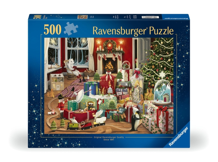 Ravensburger Puzzle Lumottu joulu 500p (12000227) ryhmässä LELUT, TUOTTEET LAPSILLE JA VAUVOILLE / Leikkikalut, Askartelu &Pelit / Palapelit @ TP E-commerce Nordic AB (C86417)