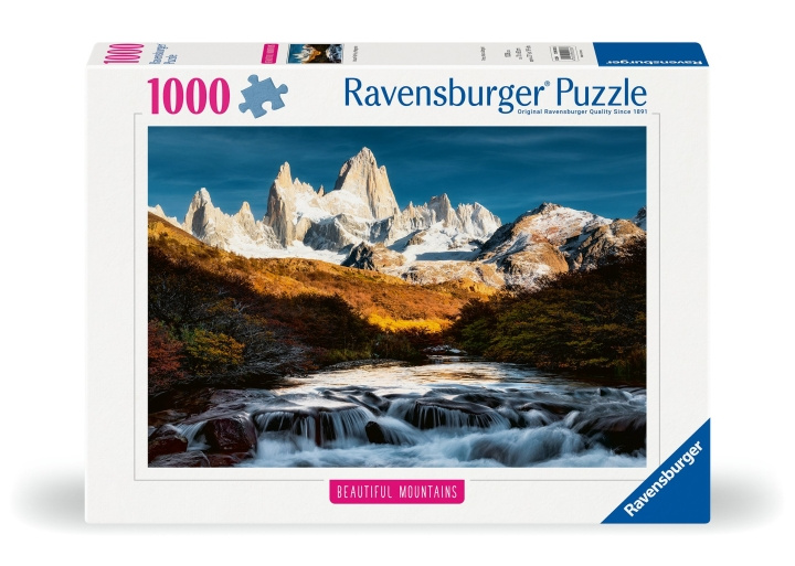 Ravensburger Puzzle Fitz Roy Argentiina 1000p (12000253) ryhmässä LELUT, TUOTTEET LAPSILLE JA VAUVOILLE / Leikkikalut, Askartelu &Pelit / Palapelit @ TP E-commerce Nordic AB (C86418)