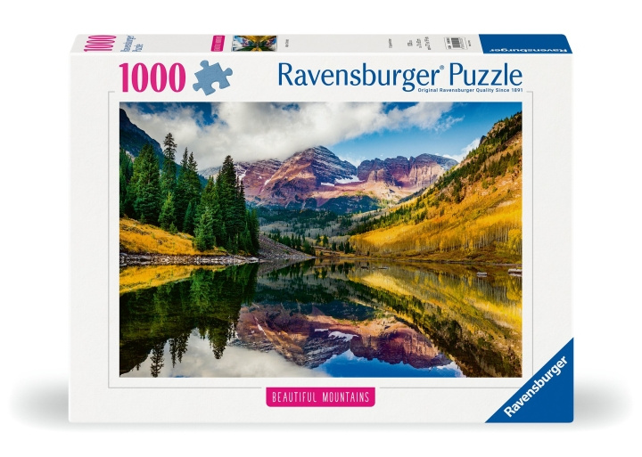 Ravensburger Palapeli Aspen, Colorado 1000p (12000255) ryhmässä URHEILU, VAPAA-AIKA JA HARRASTUS / Harrastus / Palapeli @ TP E-commerce Nordic AB (C86419)