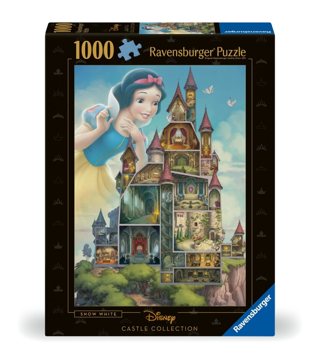 Ravensburger Palapeli Disney Castles Snow White 1000p (12000257) ryhmässä URHEILU, VAPAA-AIKA JA HARRASTUS / Harrastus / Palapeli @ TP E-commerce Nordic AB (C86421)