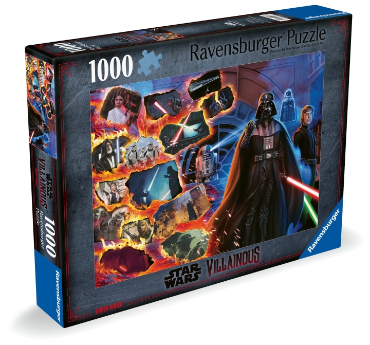 Ravensburger Palapeli Star Wars pahis Darth Vader 1000p (12000267) ryhmässä LELUT, TUOTTEET LAPSILLE JA VAUVOILLE / Leikkikalut, Askartelu &Pelit / Palapelit @ TP E-commerce Nordic AB (C86433)