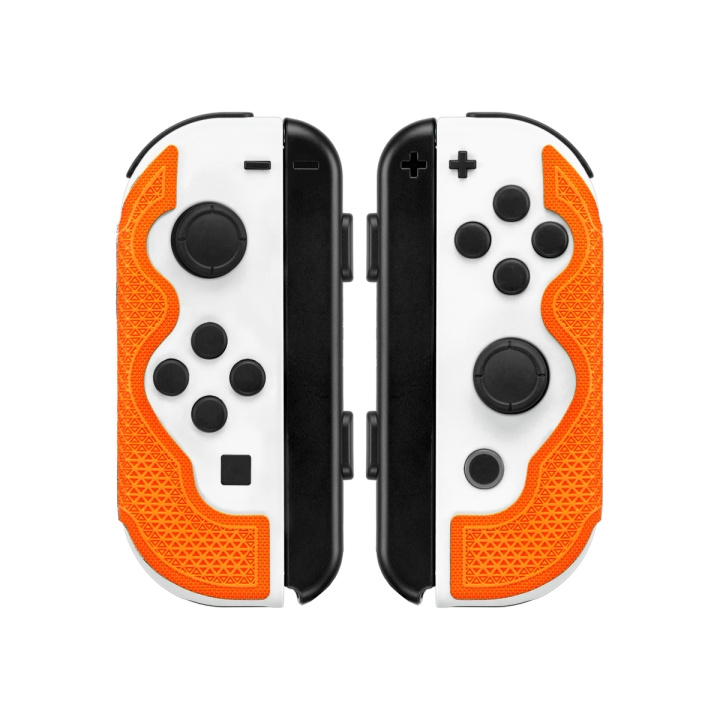 LIZARD SKINS DSP-ohjaimen kahva Switch Joy-Conille - mandariini ryhmässä KODINELEKTRONIIKKA / Pelikonsolit & Tarvikkeet / Nintendo Switch @ TP E-commerce Nordic AB (C86434)