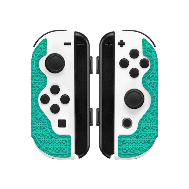 LIZARD SKINS DSP-ohjaimen kahva Switch Joy-Conille - Teal -värinen ryhmässä KODINELEKTRONIIKKA / Pelikonsolit & Tarvikkeet / Nintendo Switch @ TP E-commerce Nordic AB (C86439)