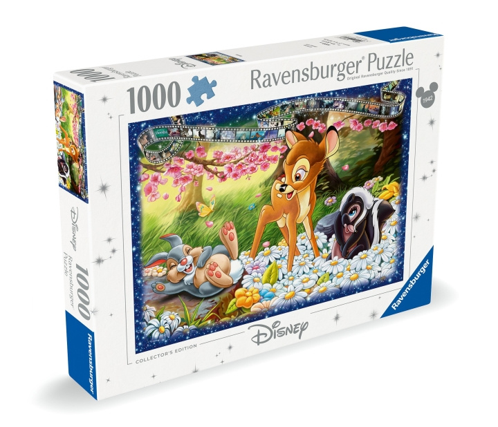 Ravensburger Puzzle Disney Bambi 1000p (12000313) ryhmässä URHEILU, VAPAA-AIKA JA HARRASTUS / Harrastus / Palapeli @ TP E-commerce Nordic AB (C86442)