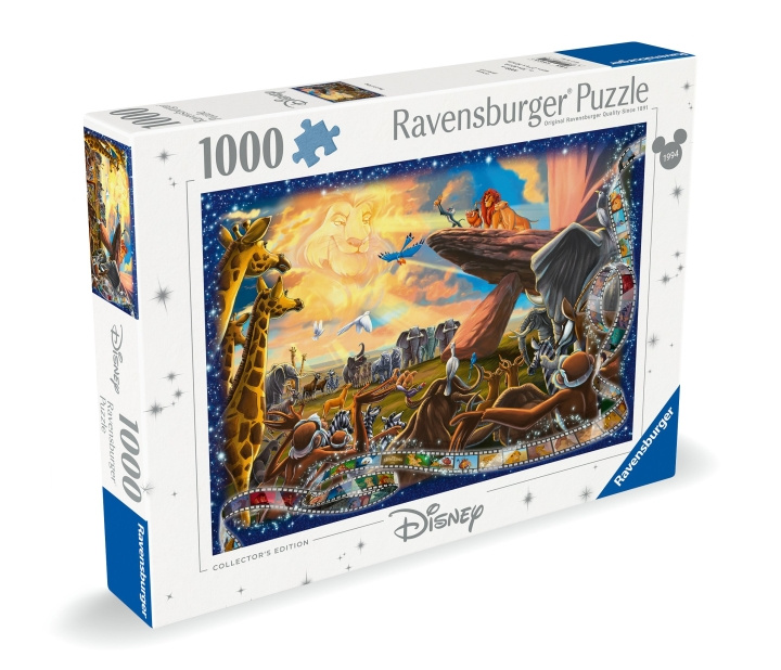 Ravensburger Palapeli Leijonakuningas 1000p (12000321) ryhmässä LELUT, TUOTTEET LAPSILLE JA VAUVOILLE / Leikkikalut, Askartelu &Pelit / Palapelit @ TP E-commerce Nordic AB (C86443)