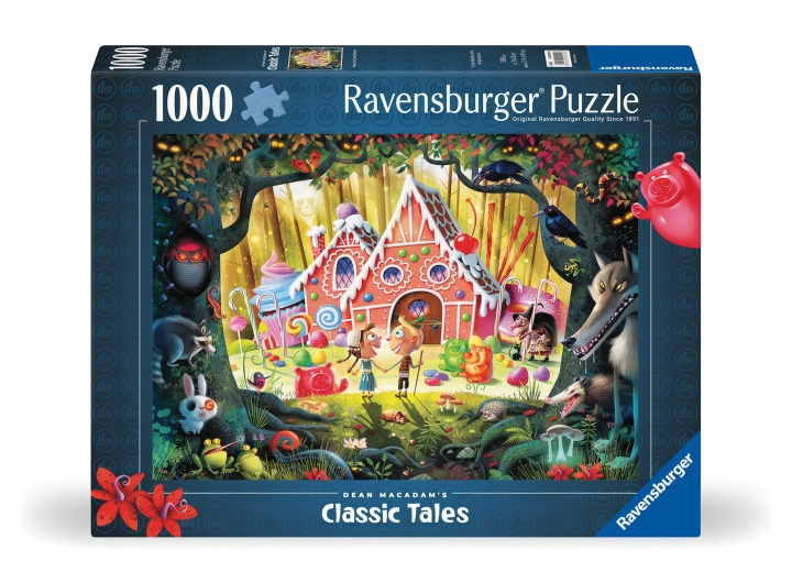 Ravensburger Palapeli Hansel and Gretel Beware 1000p (12000415) ryhmässä LELUT, TUOTTEET LAPSILLE JA VAUVOILLE / Leikkikalut, Askartelu &Pelit / Palapelit @ TP E-commerce Nordic AB (C86454)