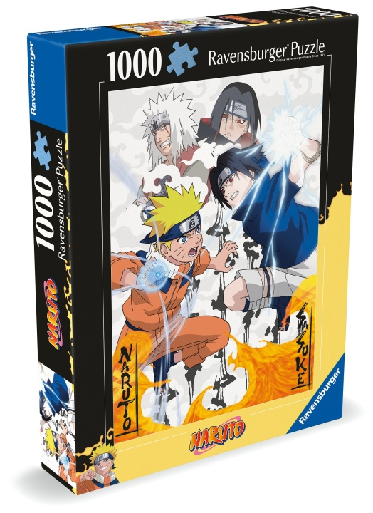 Ravensburger Puzzle Naruto vs Sasuke 1000p (12000627) ryhmässä LELUT, TUOTTEET LAPSILLE JA VAUVOILLE / Leikkikalut, Askartelu &Pelit / Palapelit @ TP E-commerce Nordic AB (C86459)