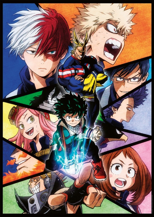 Ravensburger Puzzle My Hero Academia 1000p (12000639) ryhmässä LELUT, TUOTTEET LAPSILLE JA VAUVOILLE / Leikkikalut, Askartelu &Pelit / Palapelit @ TP E-commerce Nordic AB (C86465)