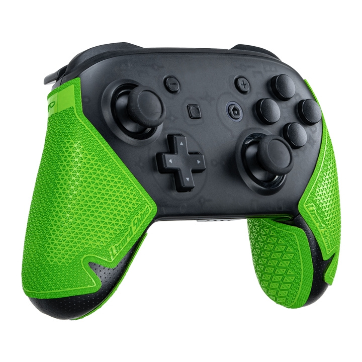 LIZARD SKINS DSP-ohjaimen kahva Switch Pro -ohjaimelle - Emerald Green (vihreä) ryhmässä KODINELEKTRONIIKKA / Pelikonsolit & Tarvikkeet / Nintendo Switch @ TP E-commerce Nordic AB (C86469)