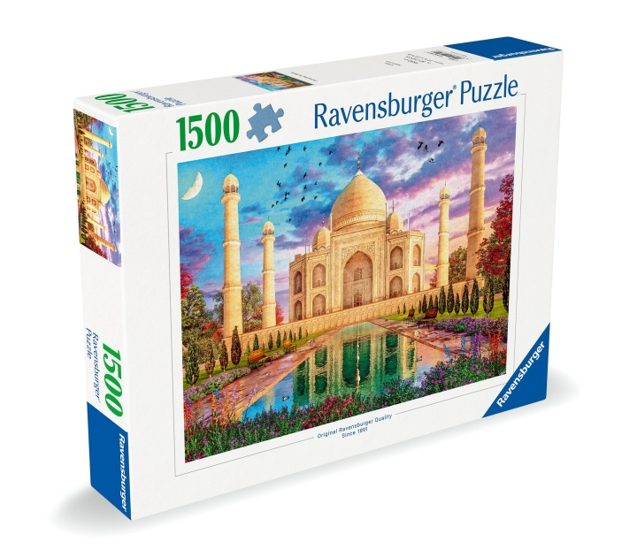 Ravensburger Puzzle Taj Mahal 1500p (12000741) ryhmässä LELUT, TUOTTEET LAPSILLE JA VAUVOILLE / Leikkikalut, Askartelu &Pelit / Palapelit @ TP E-commerce Nordic AB (C86483)