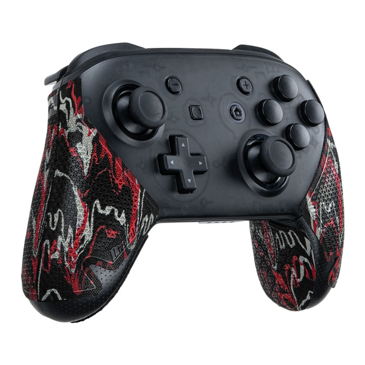 LIZARD SKINS DSP-ohjaimen kahva Switch Pro -ohjaimelle - Wildfire Camo (Wildfire Camo) ryhmässä KODINELEKTRONIIKKA / Pelikonsolit & Tarvikkeet / Nintendo Switch @ TP E-commerce Nordic AB (C86486)