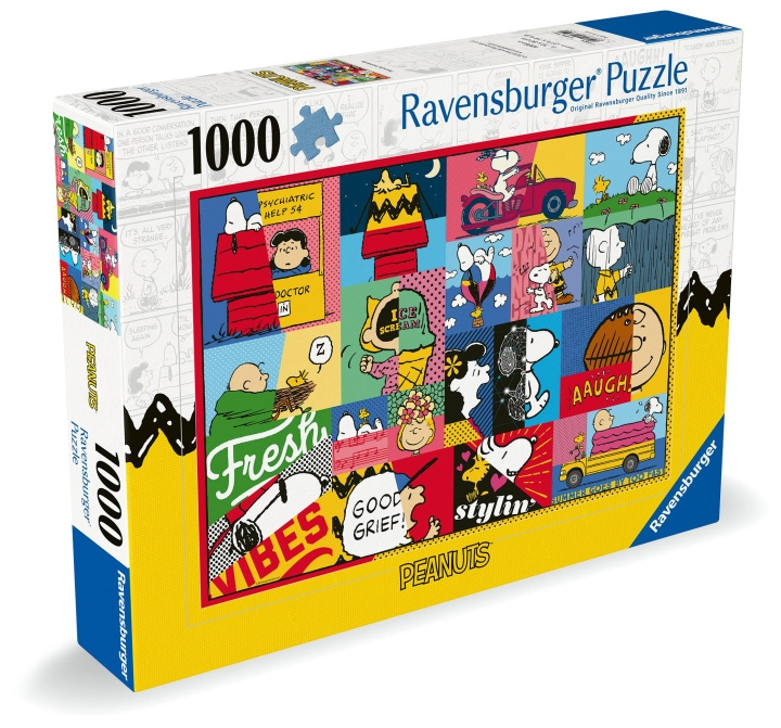 Ravensburger Puzzle Snoopy Moments 1000p (12000750) ryhmässä LELUT, TUOTTEET LAPSILLE JA VAUVOILLE / Leikkikalut, Askartelu &Pelit / Palapelit @ TP E-commerce Nordic AB (C86525)