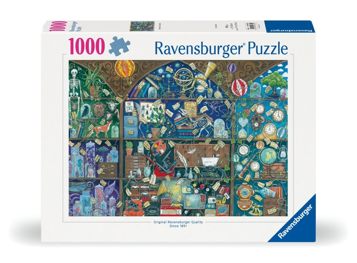 Ravensburger Palapeli Cabinet Of Curiosities 1000p (12000785) ryhmässä LELUT, TUOTTEET LAPSILLE JA VAUVOILLE / Leikkikalut, Askartelu &Pelit / Palapelit @ TP E-commerce Nordic AB (C86529)