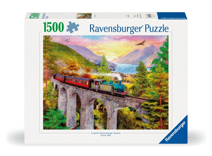 Ravensburger Puzzle Syksyn Viadukti 1500p (12000795) ryhmässä LELUT, TUOTTEET LAPSILLE JA VAUVOILLE / Leikkikalut, Askartelu &Pelit / Palapelit @ TP E-commerce Nordic AB (C86533)