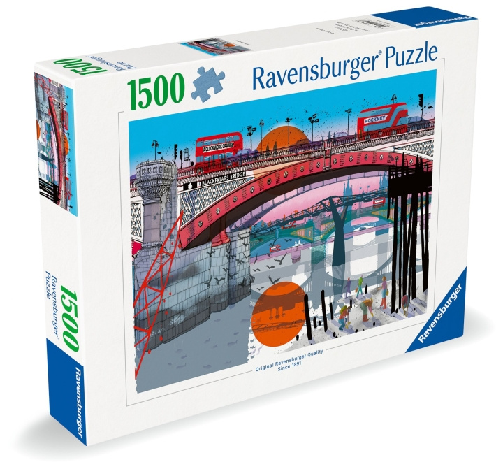 Ravensburger Puzzle I Am London 1500p (12000796) ryhmässä URHEILU, VAPAA-AIKA JA HARRASTUS / Harrastus / Palapeli @ TP E-commerce Nordic AB (C86534)