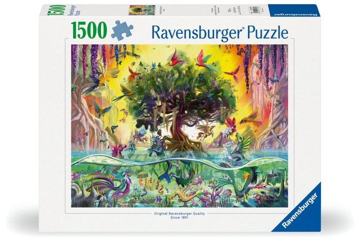 Ravensburger Puzzle Sea Unicorn 1500p (12000798) ryhmässä LELUT, TUOTTEET LAPSILLE JA VAUVOILLE / Leikkikalut, Askartelu &Pelit / Palapelit @ TP E-commerce Nordic AB (C86535)