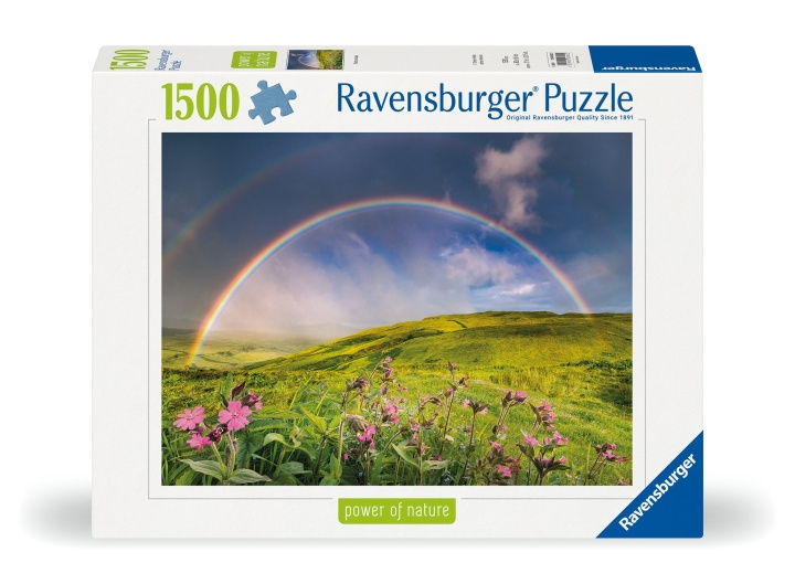 Ravensburger Puzzle Rainbowscape 1500p (12000800) ryhmässä LELUT, TUOTTEET LAPSILLE JA VAUVOILLE / Leikkikalut, Askartelu &Pelit / Palapelit @ TP E-commerce Nordic AB (C86536)