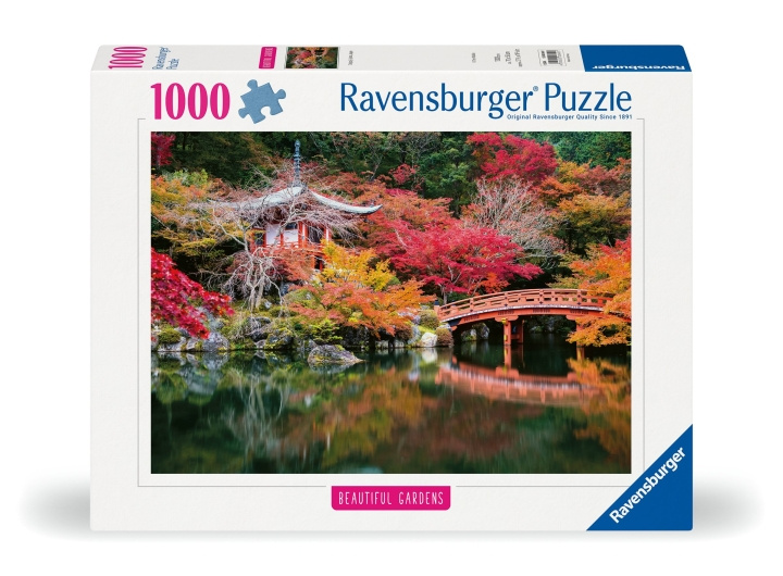 Ravensburger Puzzle Daigo-ji, Kioto Japani 1000p (12000849) ryhmässä LELUT, TUOTTEET LAPSILLE JA VAUVOILLE / Leikkikalut, Askartelu &Pelit / Palapelit @ TP E-commerce Nordic AB (C86545)