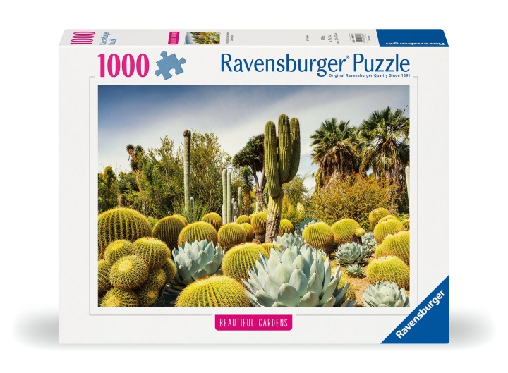 Ravensburger Palapeli Huntington Desert Garden 1000p (12000850) ryhmässä LELUT, TUOTTEET LAPSILLE JA VAUVOILLE / Leikkikalut, Askartelu &Pelit / Palapelit @ TP E-commerce Nordic AB (C86546)