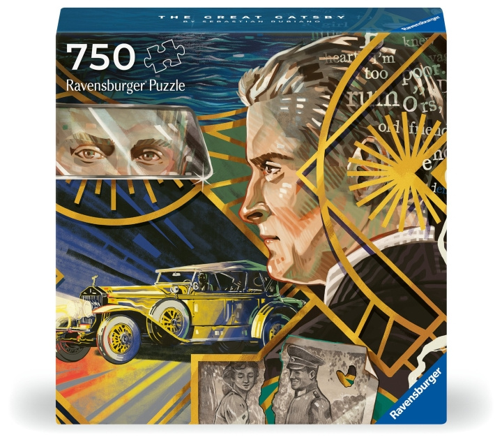 Ravensburger Puzzle Art&Soul-The Great Gatsby 750p (12000996) ryhmässä LELUT, TUOTTEET LAPSILLE JA VAUVOILLE / Leikkikalut, Askartelu &Pelit / Palapelit @ TP E-commerce Nordic AB (C86552)