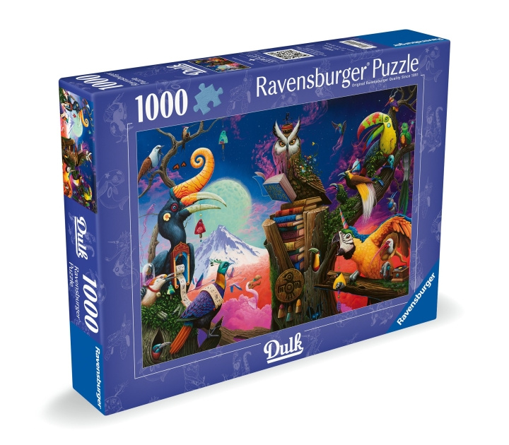 Ravensburger Puzzle Lauluja sukupuuttoon kuolleiden lintujen 1000p (12001024) ryhmässä LELUT, TUOTTEET LAPSILLE JA VAUVOILLE / Leikkikalut, Askartelu &Pelit / Palapelit @ TP E-commerce Nordic AB (C86557)