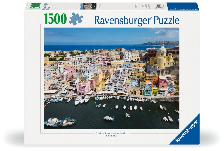 Ravensburger Palapeli Procidan värit 1500p (12001210) ryhmässä LELUT, TUOTTEET LAPSILLE JA VAUVOILLE / Leikkikalut, Askartelu &Pelit / Palapelit @ TP E-commerce Nordic AB (C86562)