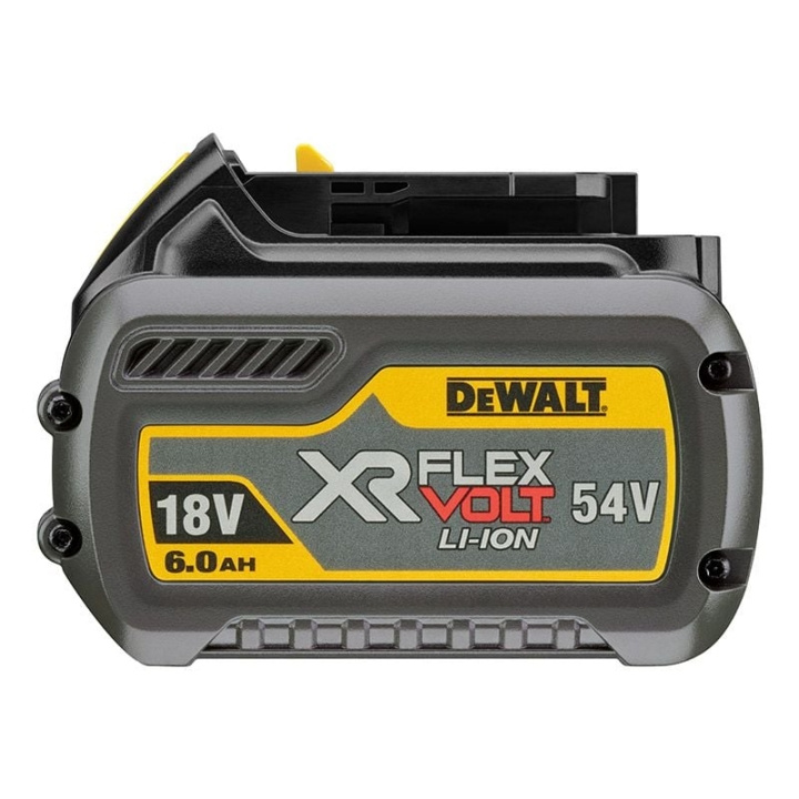 DeWALT DCB546 18V/54V 6.0 / 2.0Ah Li-ion FlexVolt XR Slide ryhmässä KOTI, TALOUS JA PUUTARHA / Työkalut & Tee itse / Paristot ja akut sähkötyökaluihin @ TP E-commerce Nordic AB (C86568)