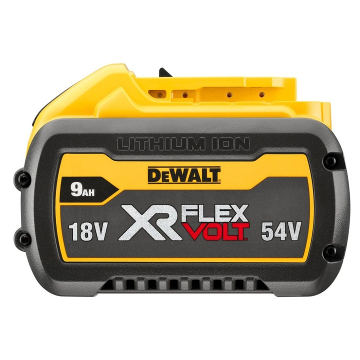 DeWALT DCB547 Flexvolt Convertible 18/54V Lithium-ion 9,0AH ryhmässä KOTI, TALOUS JA PUUTARHA / Työkalut & Tee itse / Paristot ja akut sähkötyökaluihin @ TP E-commerce Nordic AB (C86569)