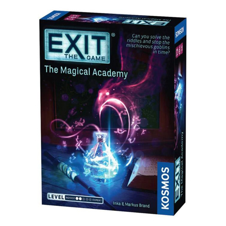 Exit: Escape Room 21: The Magical Academy (EN) (KOS01888) ryhmässä LELUT, TUOTTEET LAPSILLE JA VAUVOILLE / Peli / Lautapelit @ TP E-commerce Nordic AB (C86575)