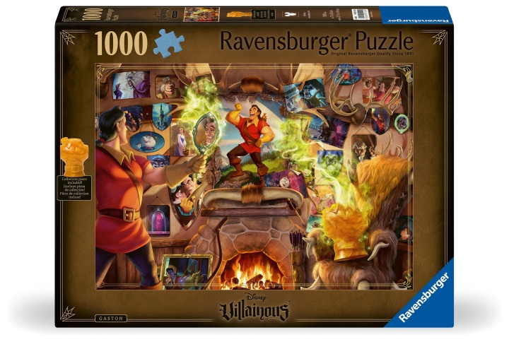 Ravensburger Puzzle Villainous Gaston 1000p (12001125) ryhmässä URHEILU, VAPAA-AIKA JA HARRASTUS / Harrastus / Palapeli @ TP E-commerce Nordic AB (C86592)