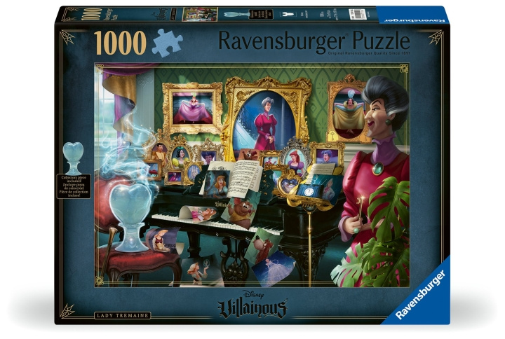 Ravensburger Puzzle Villainous Lady Tremaine 1000p (12001126) ryhmässä LELUT, TUOTTEET LAPSILLE JA VAUVOILLE / Leikkikalut, Askartelu &Pelit / Palapelit @ TP E-commerce Nordic AB (C86593)