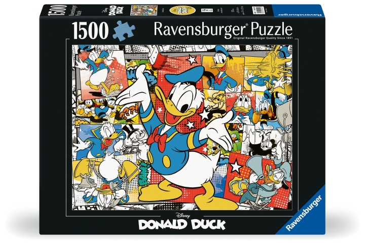 Ravensburger Palapeli Aku Ankka 1500p (12001220) ryhmässä LELUT, TUOTTEET LAPSILLE JA VAUVOILLE / Leikkikalut, Askartelu &Pelit / Palapelit @ TP E-commerce Nordic AB (C86595)