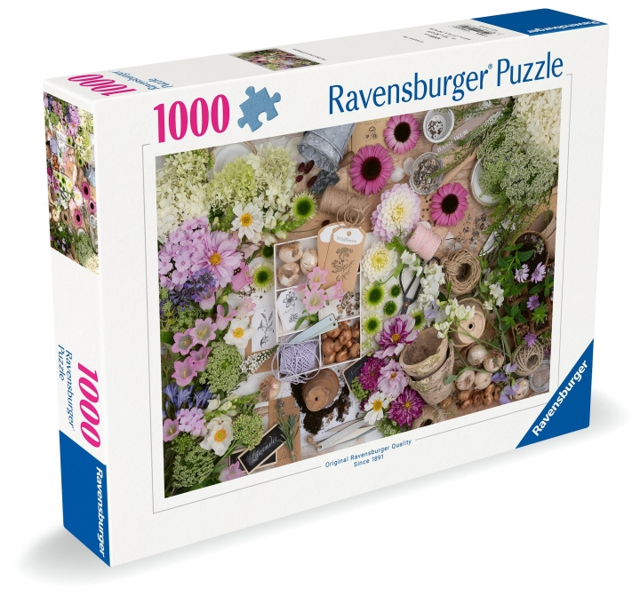 Ravensburger Puzzle Magnificent Flower Love 1000p (12000620) ryhmässä LELUT, TUOTTEET LAPSILLE JA VAUVOILLE / Leikkikalut, Askartelu &Pelit / Palapelit @ TP E-commerce Nordic AB (C86601)