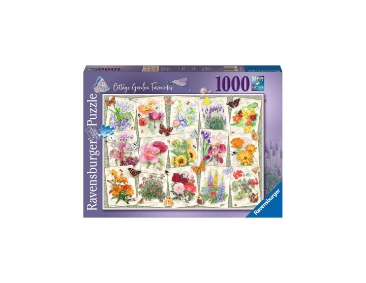 Ravensburger Puutarhakukat 1000p - (12000286) ryhmässä LELUT, TUOTTEET LAPSILLE JA VAUVOILLE / Leikkikalut, Askartelu &Pelit / Palapelit @ TP E-commerce Nordic AB (C86642)