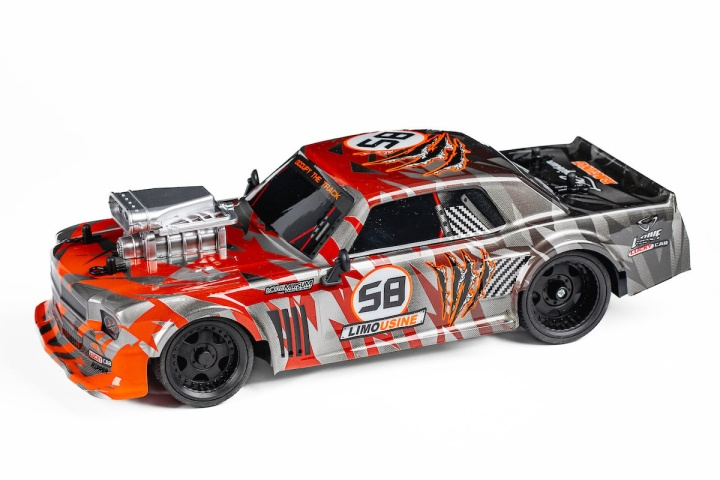 TEC-TOY Extreme Racing R/C 1:16 2,4G 3,7V Li-ion, oranssi ryhmässä LELUT, TUOTTEET LAPSILLE JA VAUVOILLE / Radio-ohjattava / Radio-ohjattavat autot @ TP E-commerce Nordic AB (C86648)