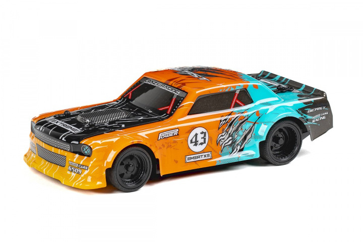 TEC-TOY Beast Racing R/C 1:24 2,4GHz, oranssi ryhmässä LELUT, TUOTTEET LAPSILLE JA VAUVOILLE / Radio-ohjattava / Radio-ohjattavat autot @ TP E-commerce Nordic AB (C86649)