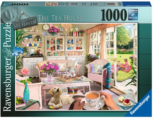 Ravensburger The Tea Shed 1000p (10216956) ryhmässä URHEILU, VAPAA-AIKA JA HARRASTUS / Harrastus / Palapeli @ TP E-commerce Nordic AB (C86654)