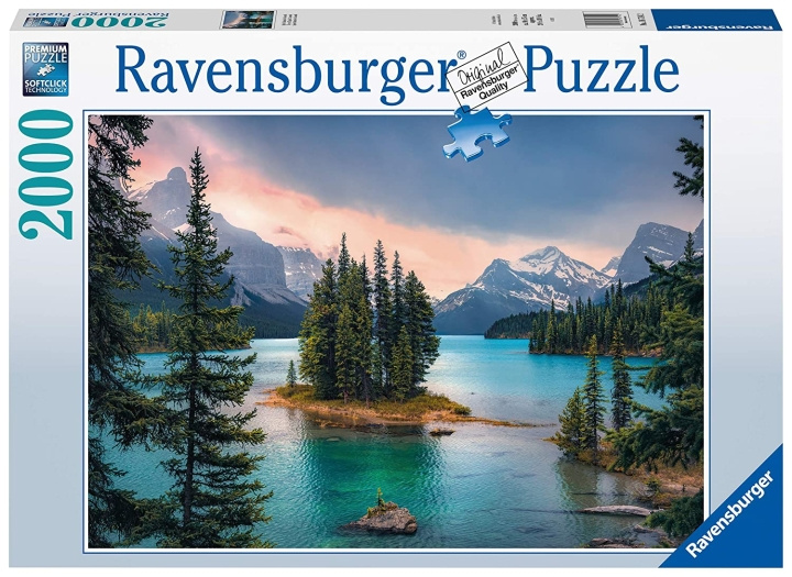 Ravensburger Puzzle 2000 - Spirit Island Kanada (10216714) ryhmässä LELUT, TUOTTEET LAPSILLE JA VAUVOILLE / Leikkikalut, Askartelu &Pelit / Palapelit @ TP E-commerce Nordic AB (C86673)