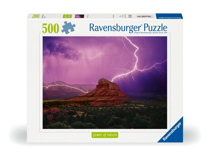 Ravensburger Puzzle Pink Thunder 500p (12000779) ryhmässä LELUT, TUOTTEET LAPSILLE JA VAUVOILLE / Leikkikalut, Askartelu &Pelit / Palapelit @ TP E-commerce Nordic AB (C86696)