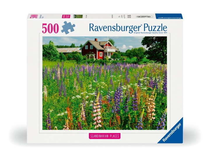 Ravensburger Puzzle Farm Ruotsissa 500p (12000844) ryhmässä LELUT, TUOTTEET LAPSILLE JA VAUVOILLE / Leikkikalut, Askartelu &Pelit / Palapelit @ TP E-commerce Nordic AB (C86698)