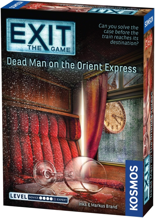 Exit: Escape Room : Dead Man on the Orient Express (EN) (KOS1358) ryhmässä LELUT, TUOTTEET LAPSILLE JA VAUVOILLE / Leikkikalut, Askartelu &Pelit / Seurapelit / Perhepelit @ TP E-commerce Nordic AB (C86711)