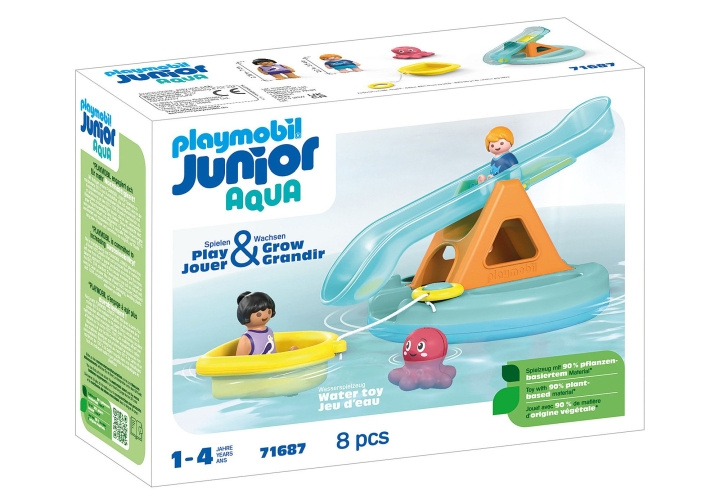 Playmobil JUNIOR AQUA: Vesipyörä ja vene (71687) ryhmässä LELUT, TUOTTEET LAPSILLE JA VAUVOILLE / Leikkikalut, Askartelu &Pelit / Lelut @ TP E-commerce Nordic AB (C86722)