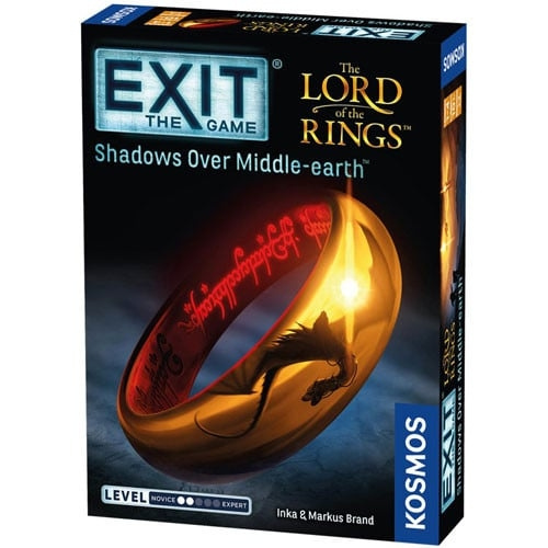 Exit: Escape Room : Lord Of The Rings - Shadows Over Middle-Earth (EN) (KOS1707) ryhmässä LELUT, TUOTTEET LAPSILLE JA VAUVOILLE / Leikkikalut, Askartelu &Pelit / Seurapelit / Perhepelit @ TP E-commerce Nordic AB (C86733)