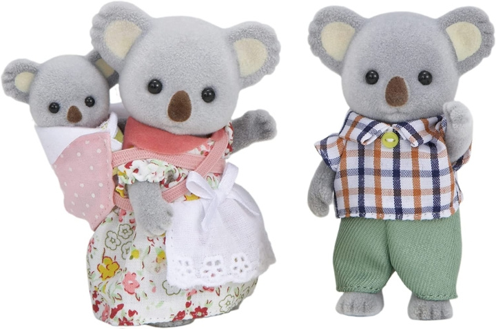 Sylvanian Families Koalaperhe (5310) ryhmässä LELUT, TUOTTEET LAPSILLE JA VAUVOILLE / Lelut vauvoille (0-3v) / Pehmolelut @ TP E-commerce Nordic AB (C86739)